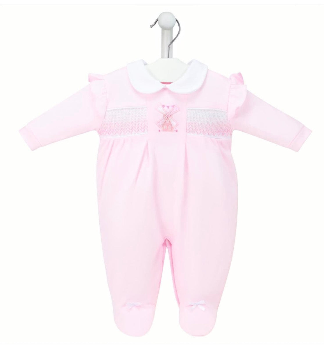 Windmill Smocked Sleepsuit