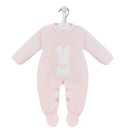 Knitted Bunny Onesie - Pink