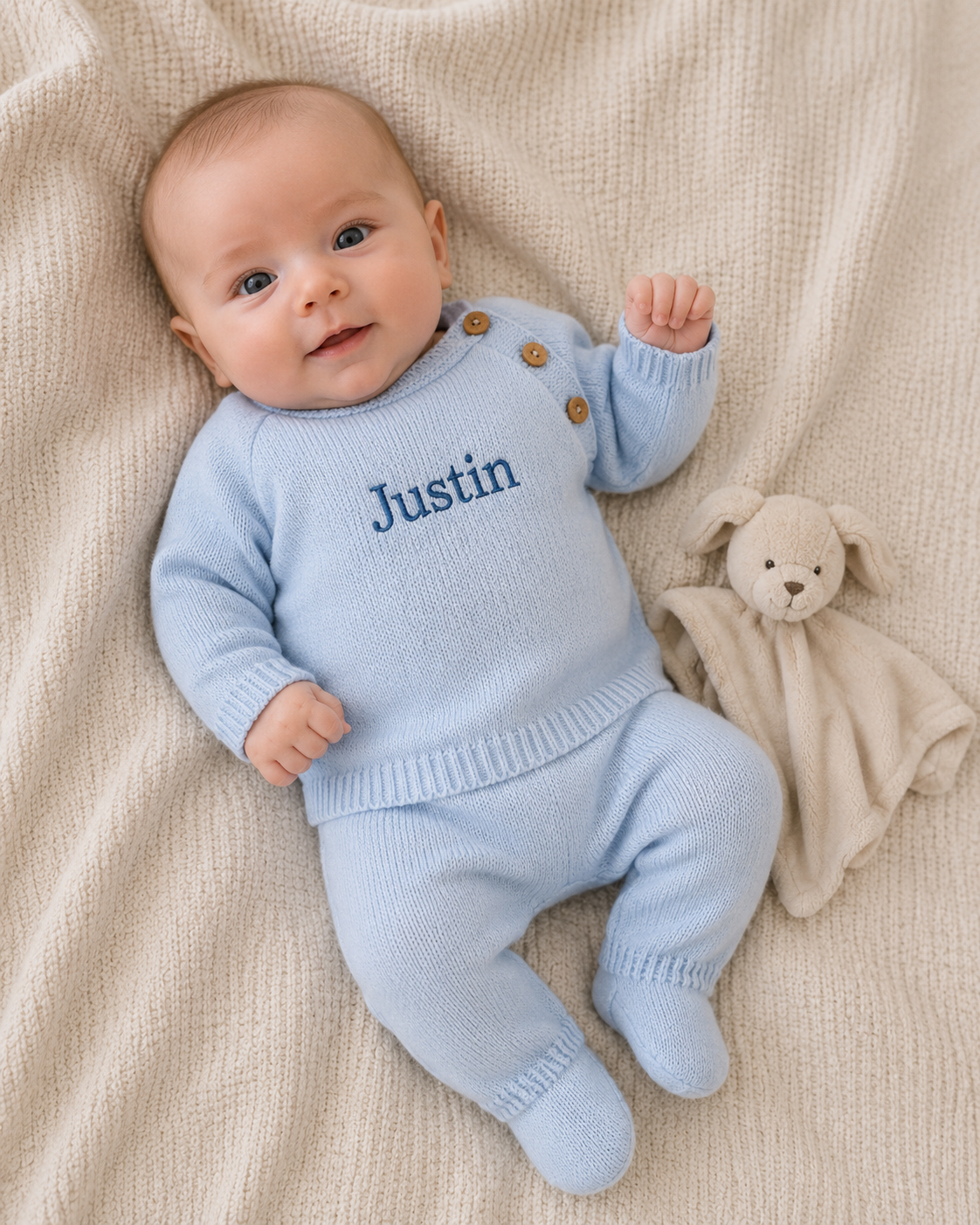 Baby Knitted Top and Leggings