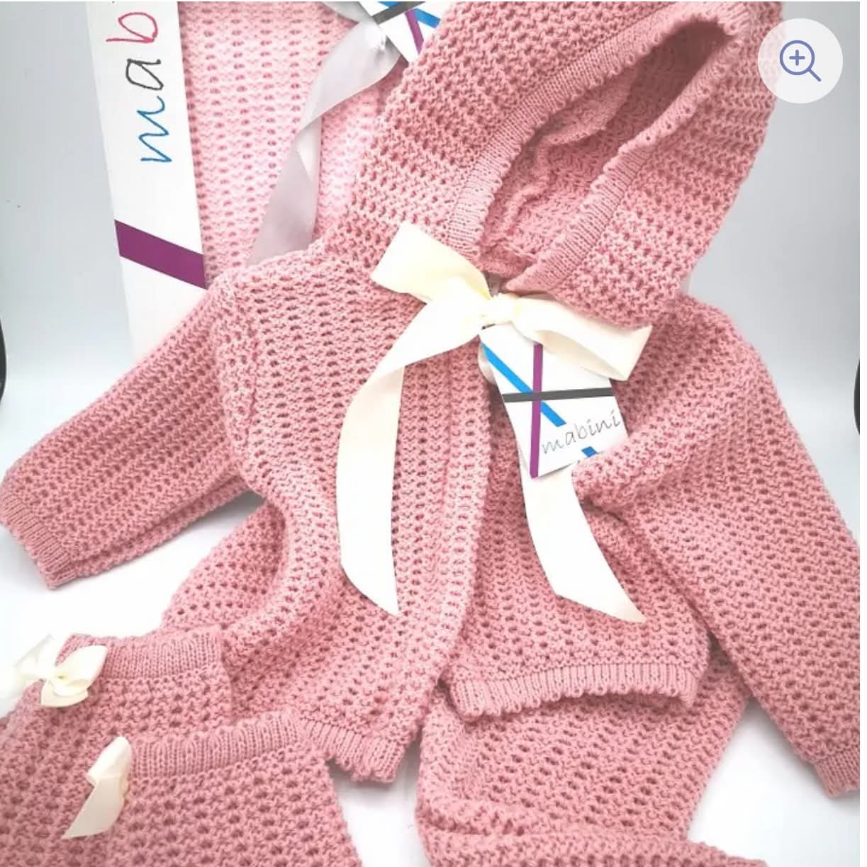 Rose Pink Knitted Set