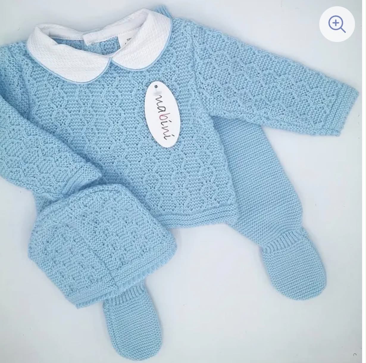 Knitted Box Set - Blue