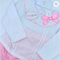 Pink Frilly Pant Set