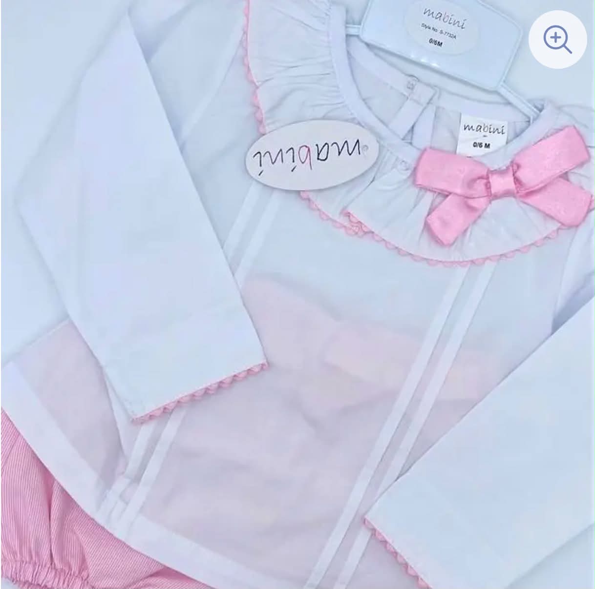 Pink Frilly Pant Set