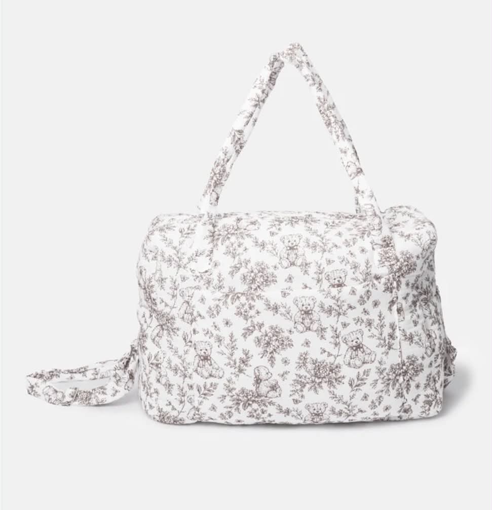 Soft Padded Changing Bag - Teddy Collection