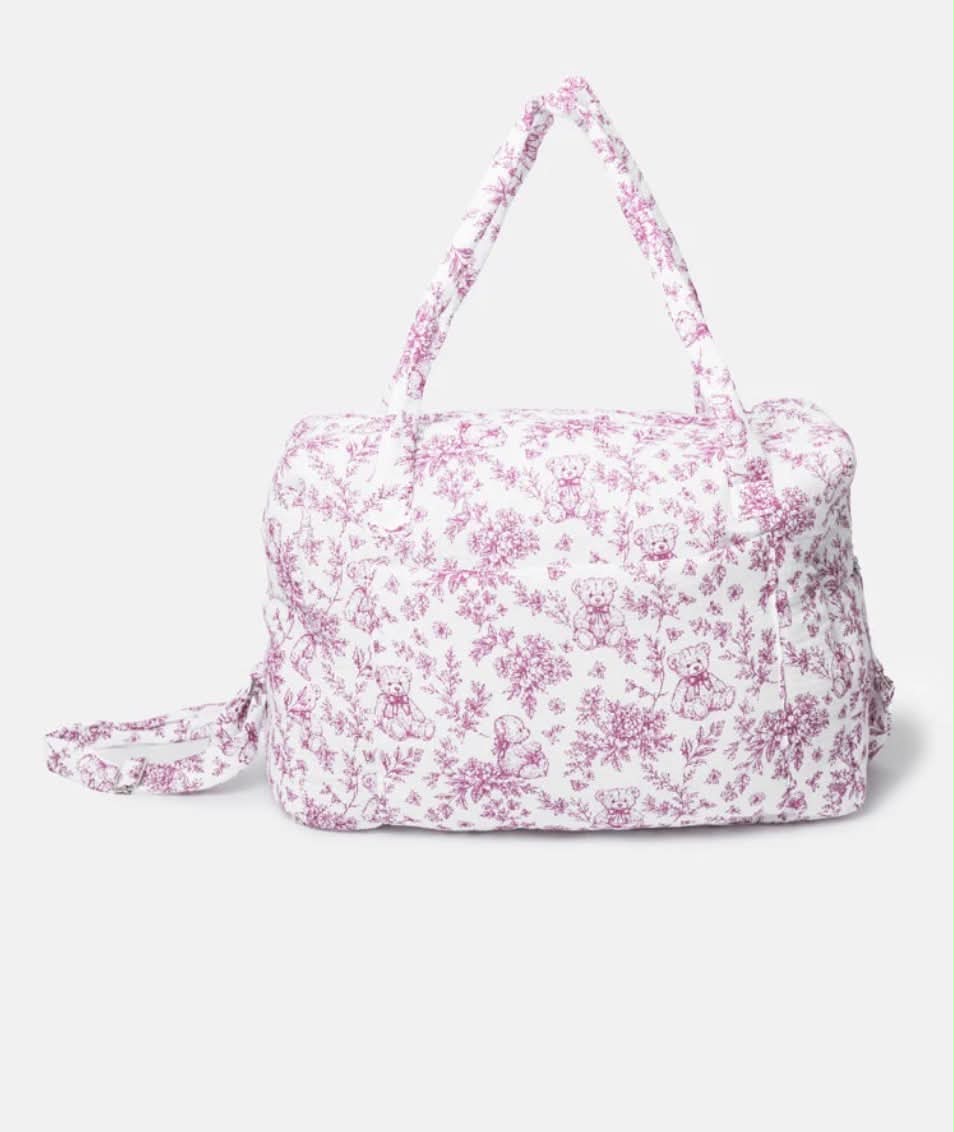 Soft Padded Changing Bag - Teddy Collection