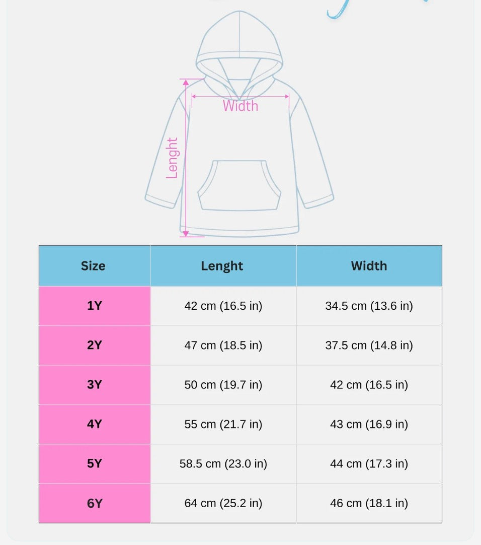 Children's Safari Collection Snuggle Hoodie