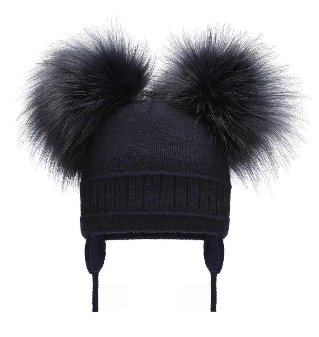 Pom Pom Envy Double Pom Cable - Navy