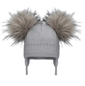Pom Pom Envy Double Pom Cable - Grey