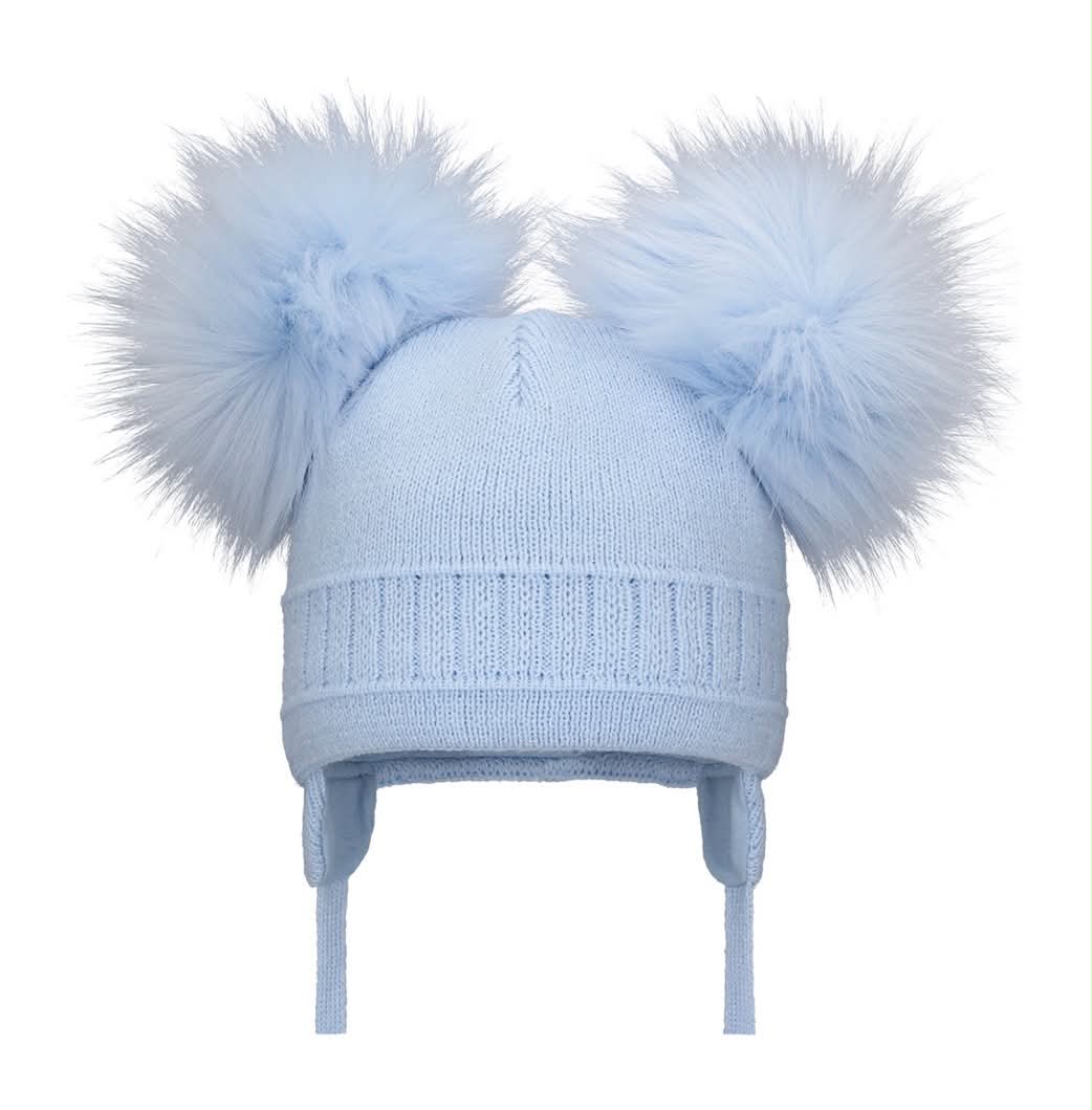 Pom Pom Envy Double Pom Cable - Blue