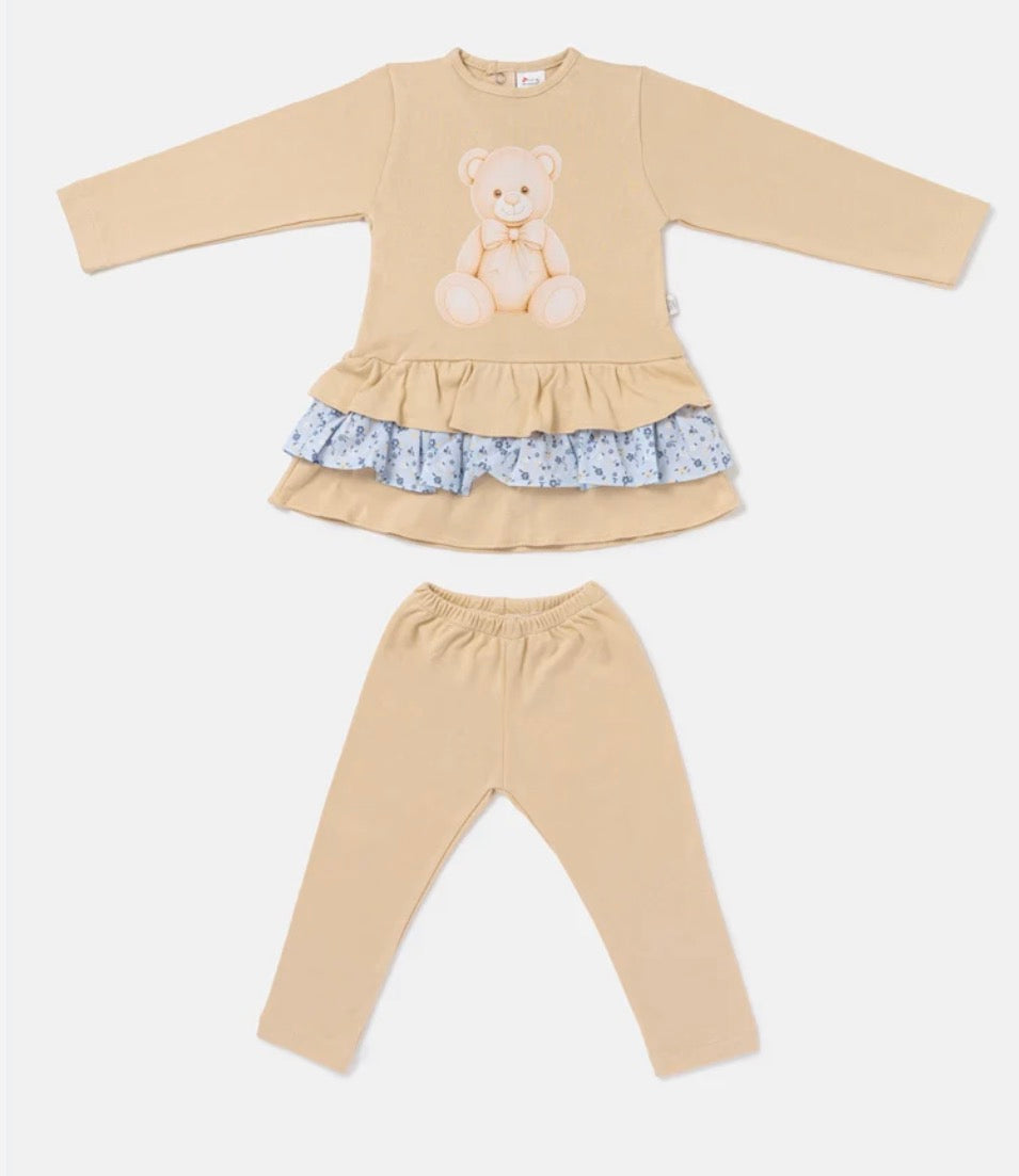 Top & Legging Set - Teddy Bear Collection
