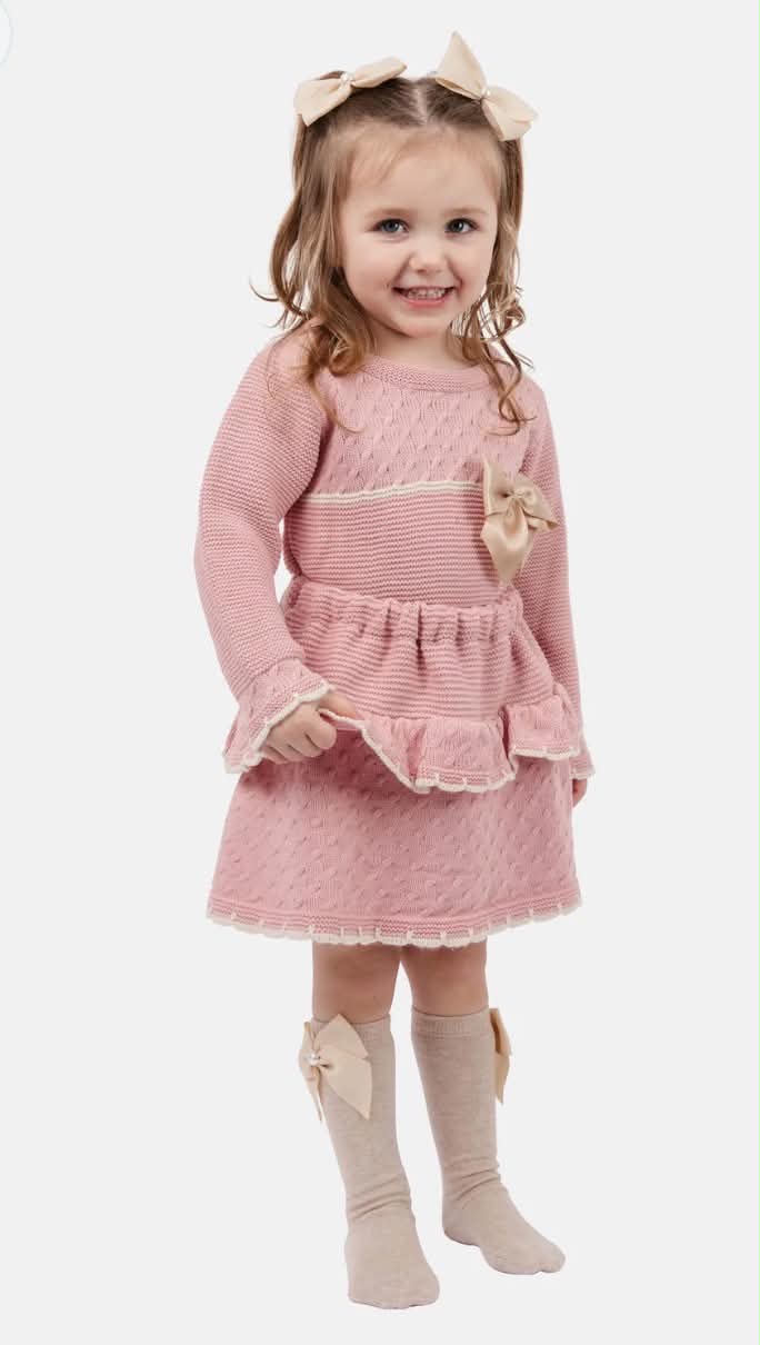 2-Piece Spanish Knitted Set - Adelina Collection