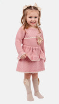 2-Piece Spanish Knitted Set - Adelina Collection