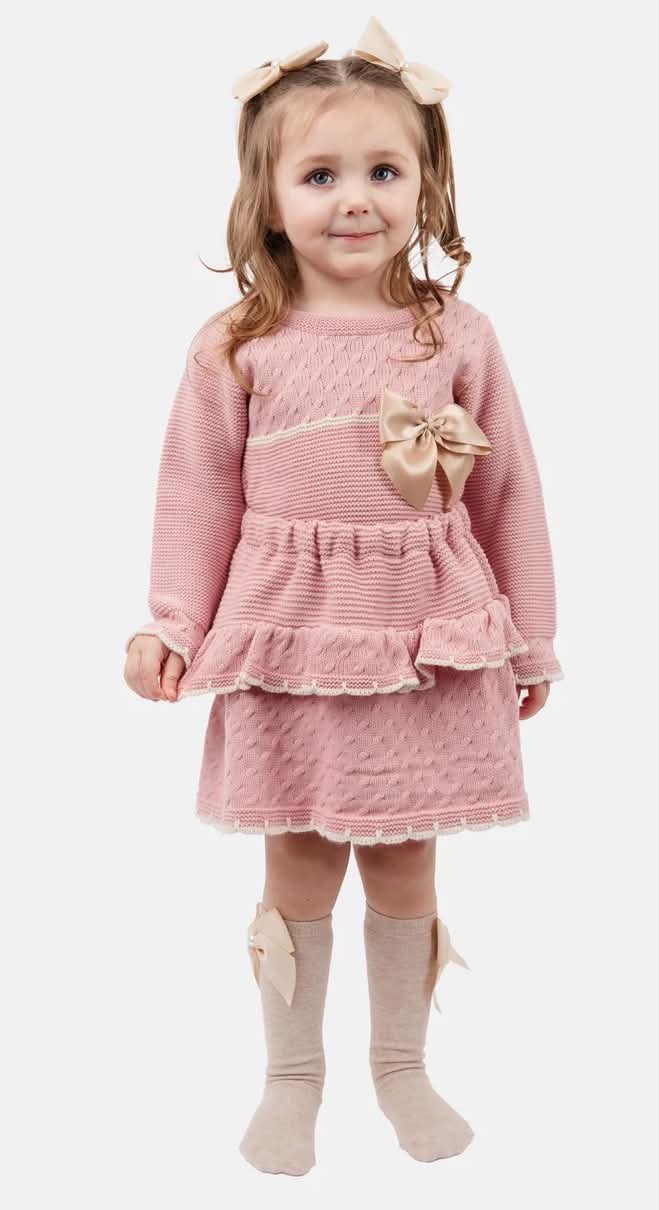 2-Piece Spanish Knitted Set - Adelina Collection