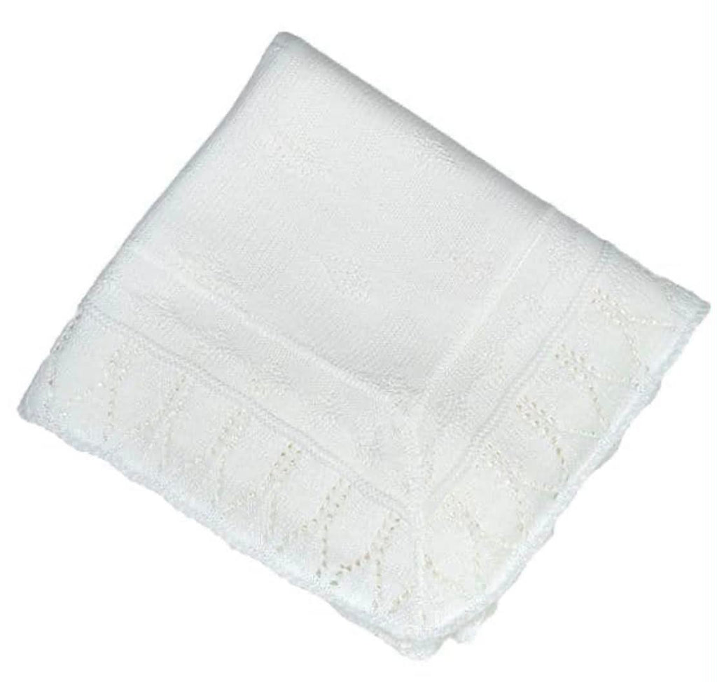 Patterned Baby Shawl