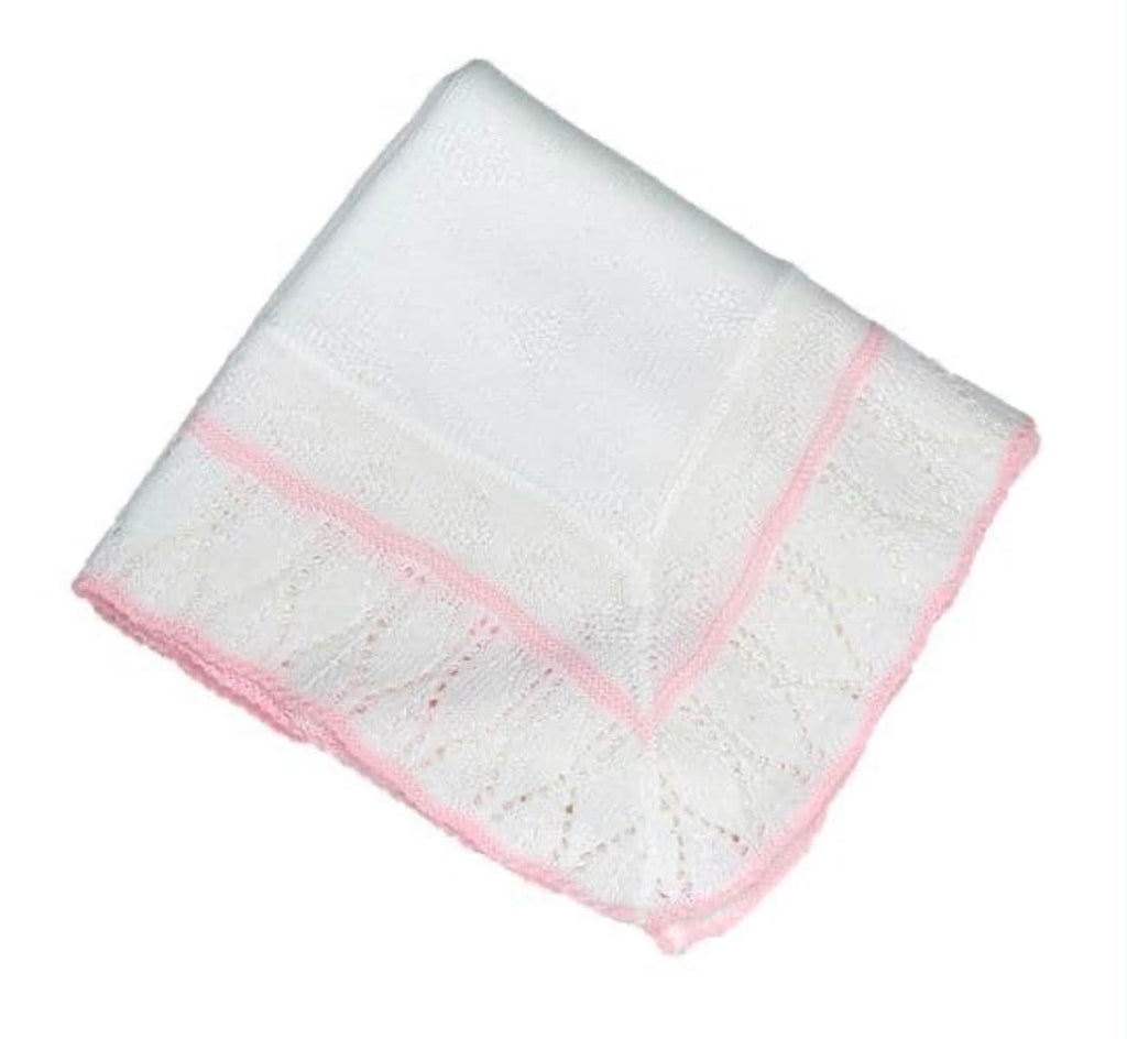 Patterned Baby Shawl