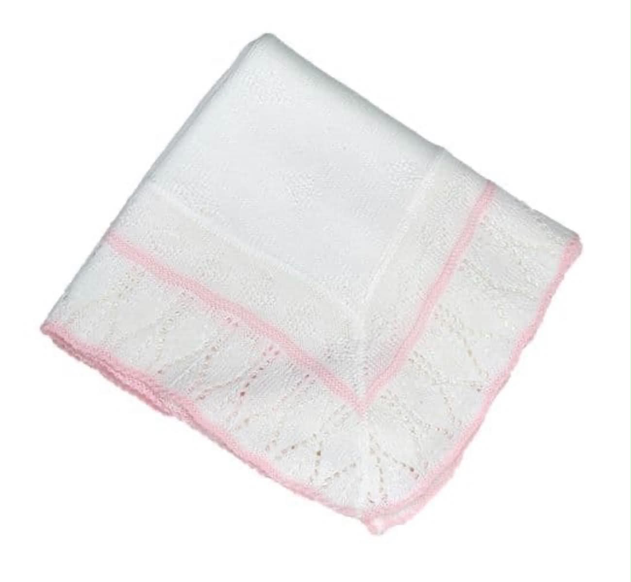 Patterned Baby Shawl
