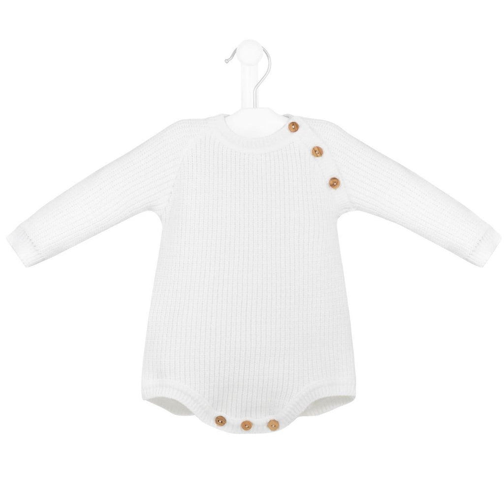 Long Sleeve Knitted Romper