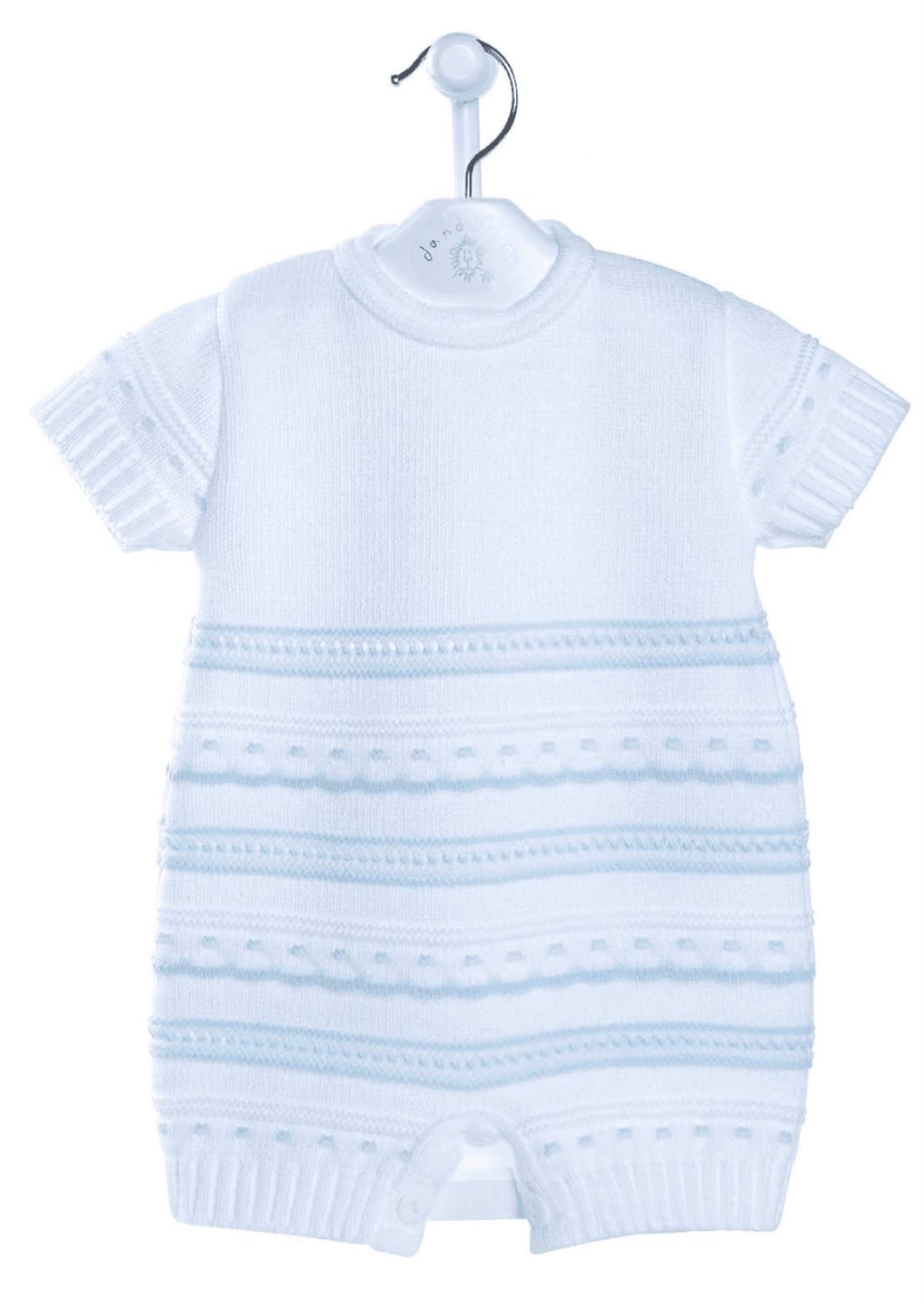Baby Knitted Pointelle Romper