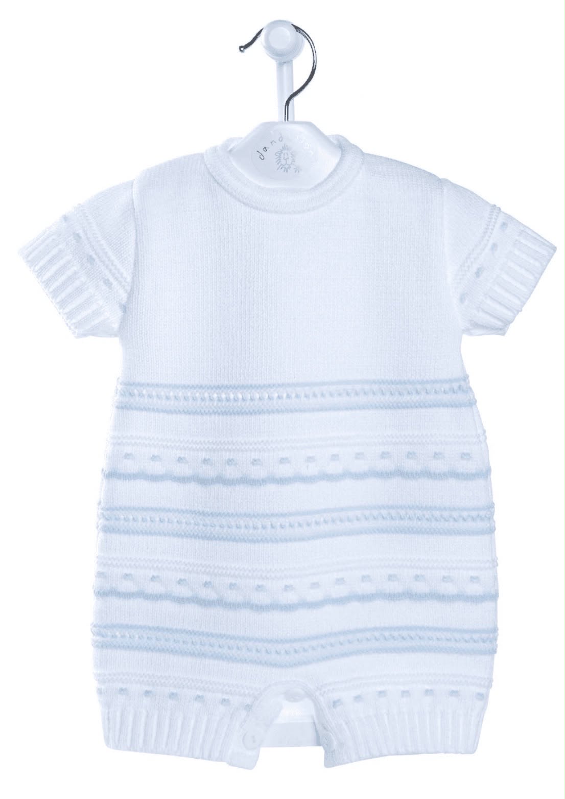 Baby Knitted Pointelle Romper