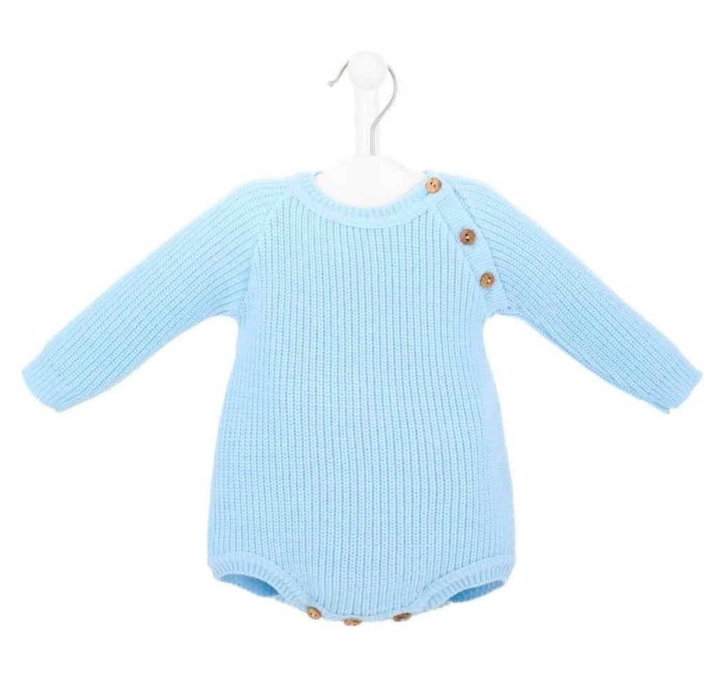 Long Sleeve Knitted Romper