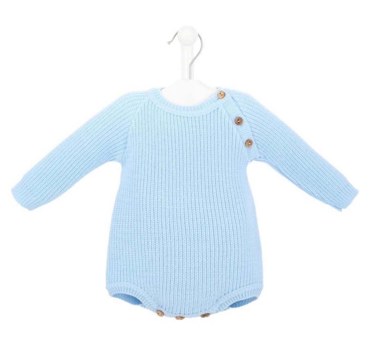 Long Sleeve Knitted Romper