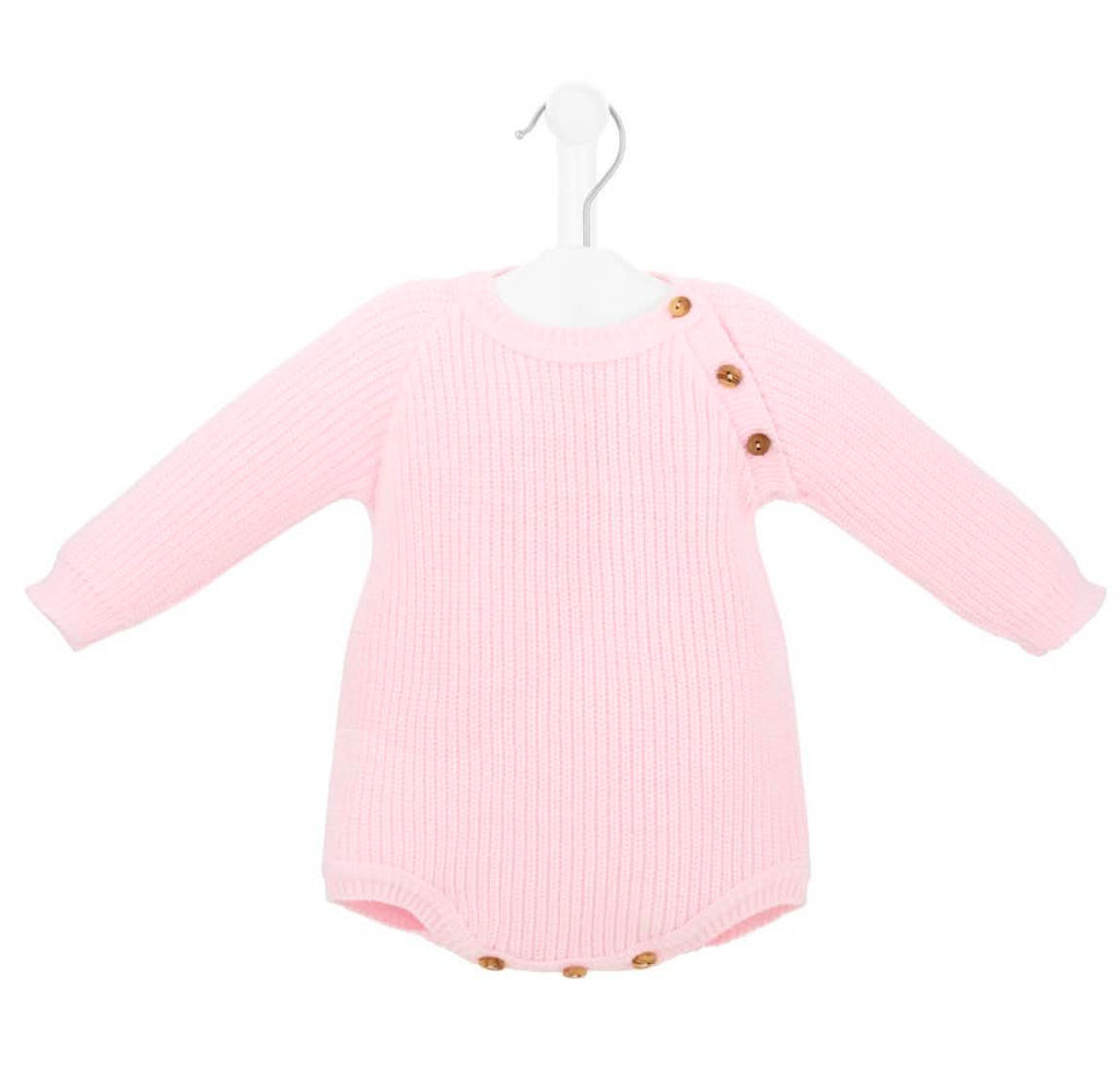 Long Sleeve Knitted Romper