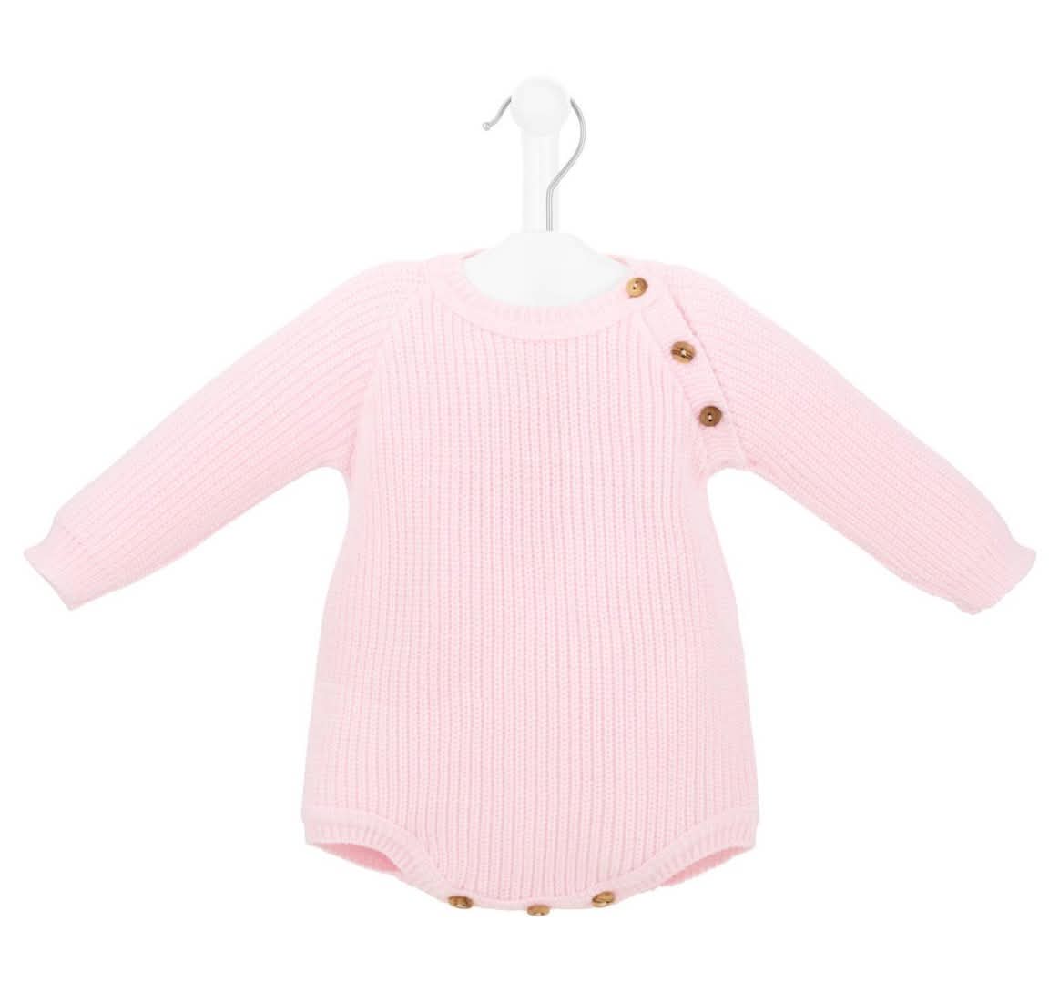 Long Sleeve Knitted Romper