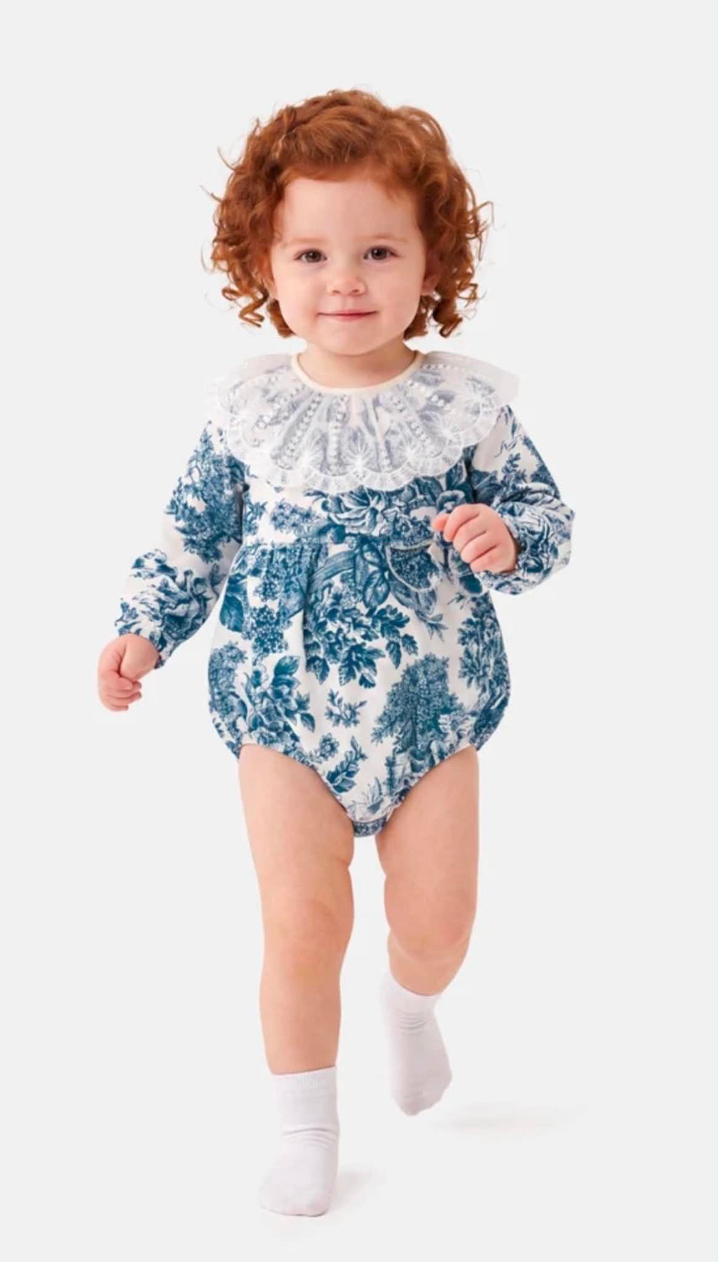 Baby Girl Genoveva Collection Romper