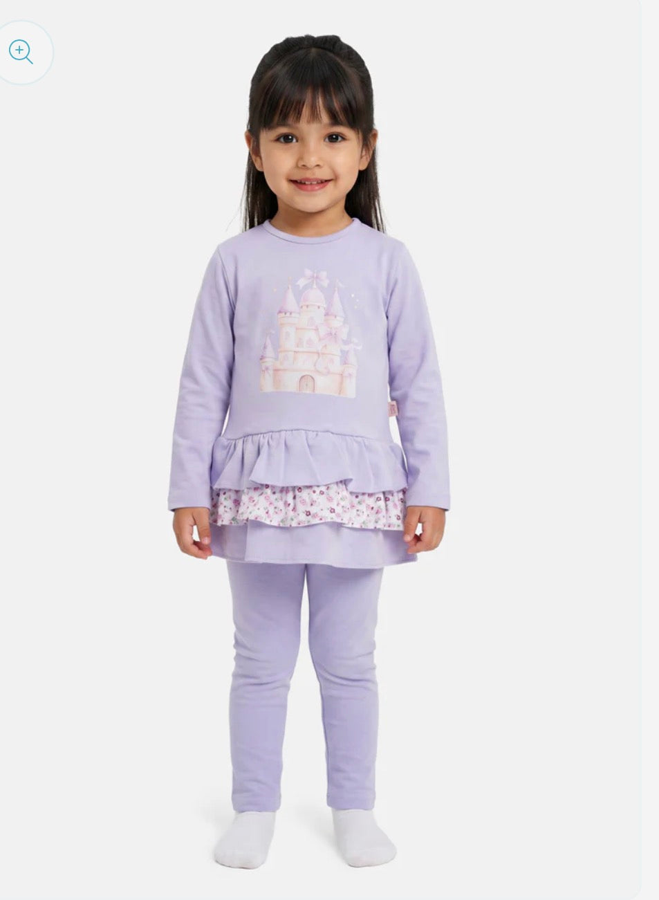 Baby Girl Top & Legging Set - Castle Collection