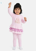Baby Girl Top & Legging Set - Castle Collection