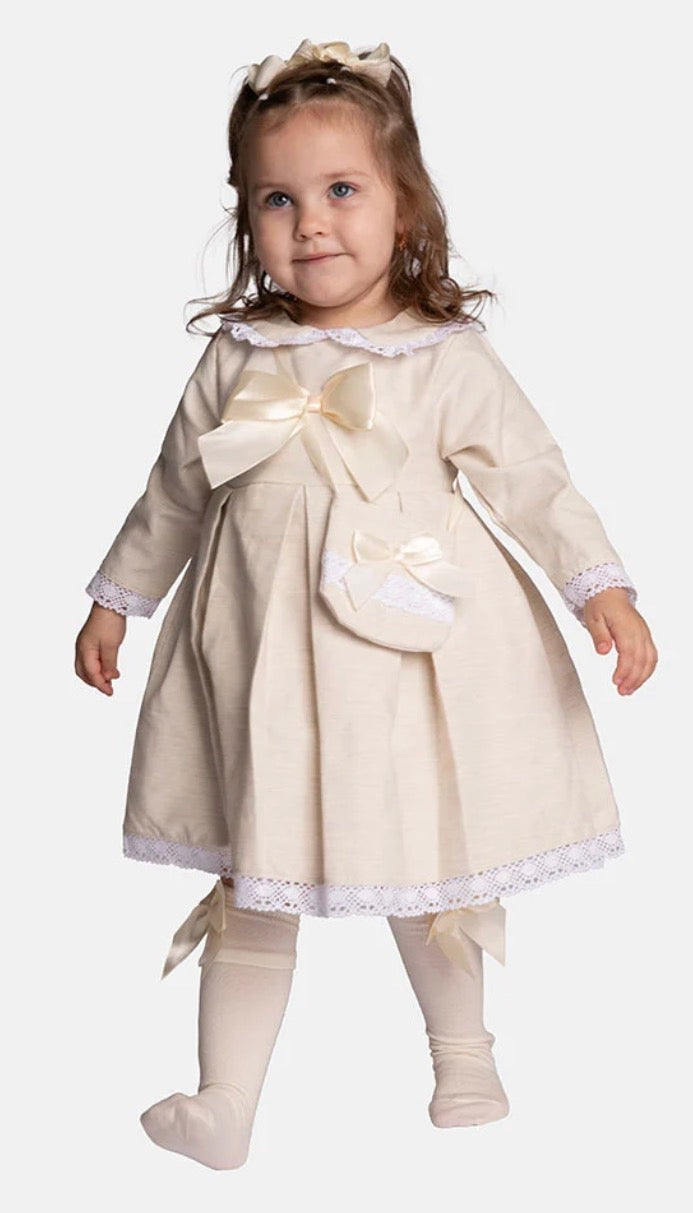 Baby Girl Dress Set with Purse - Dolcie-Mae Collection